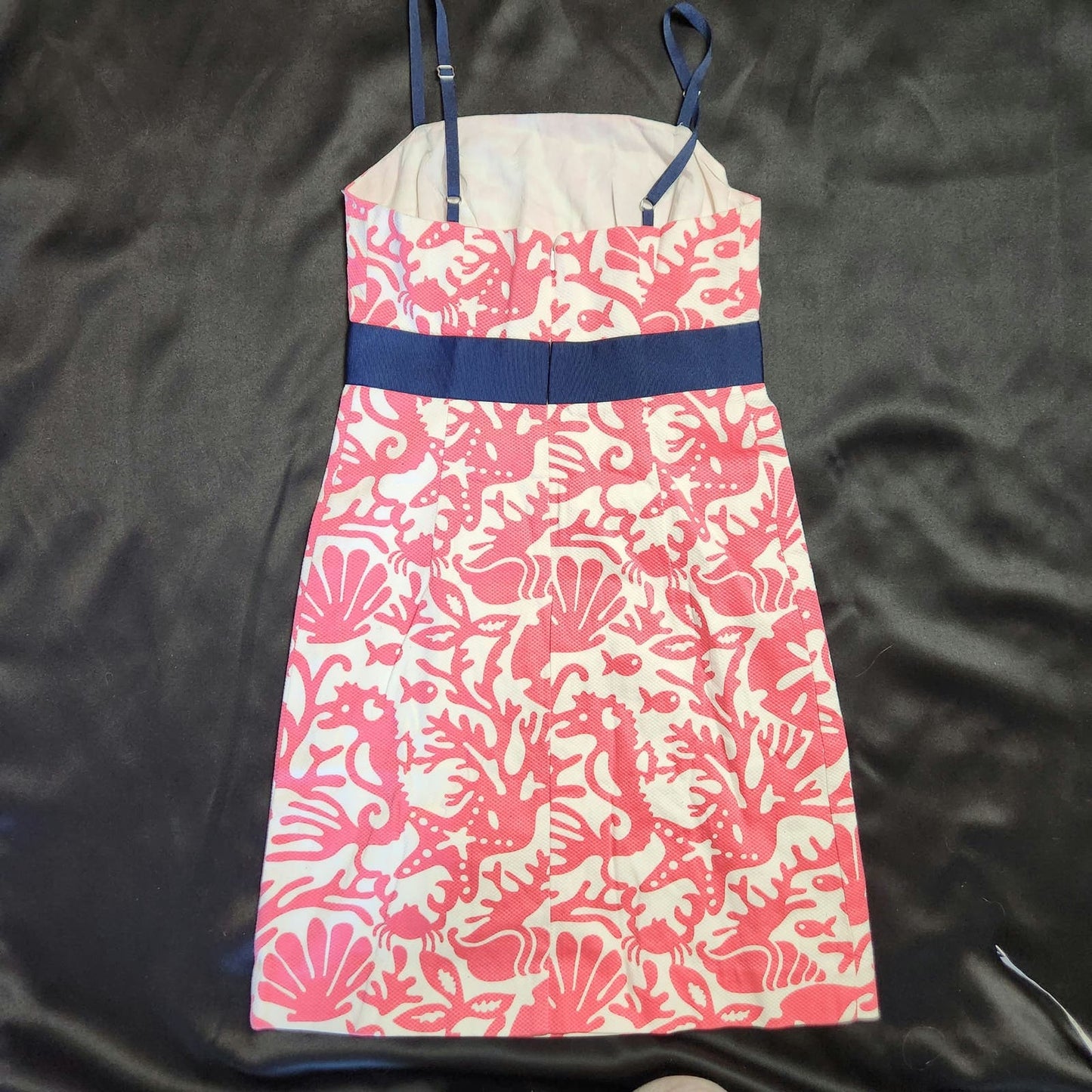 Vineyard Vines 0 women dress ocean coastal old money beach pink/