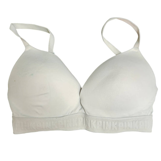 Victoria's secret pink 34D light sky blue everywhere wireless push-up bra simple